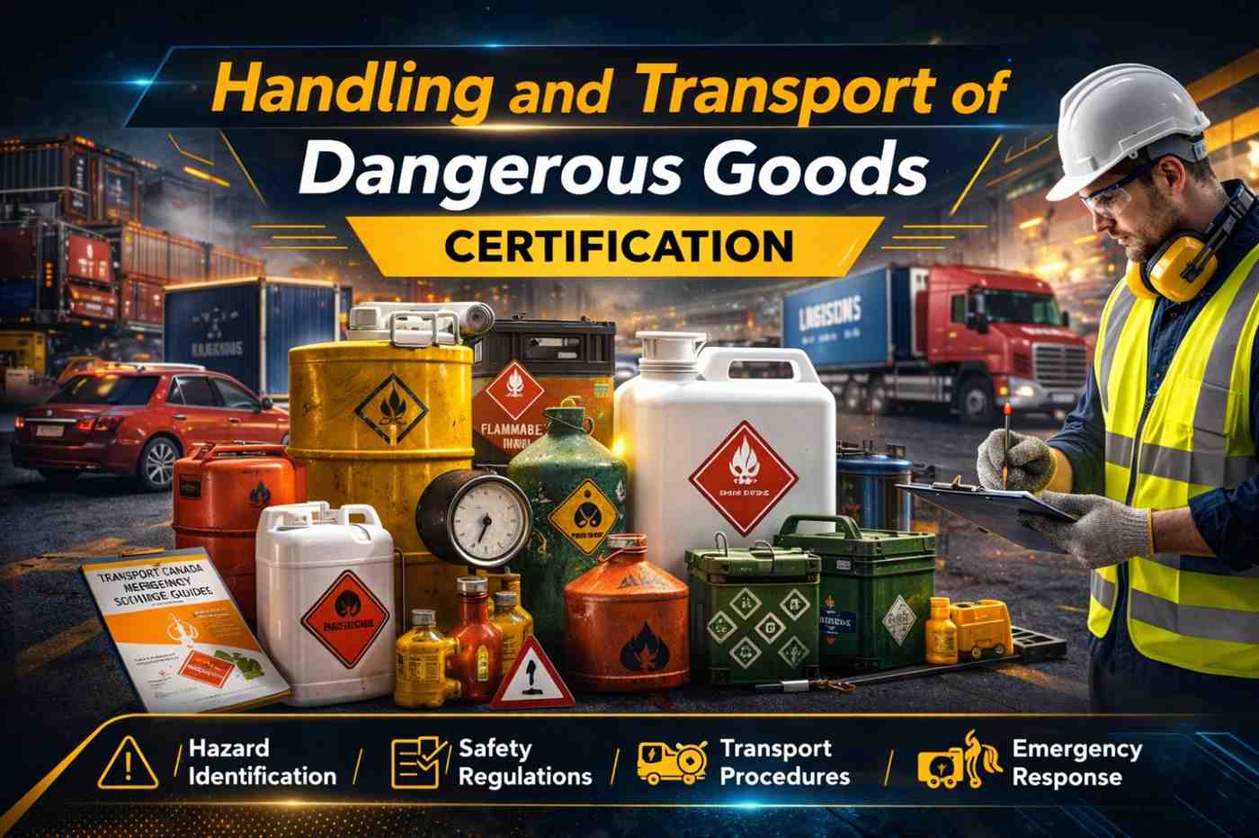 Handling and Transport of Dangerous Goods Certification Training