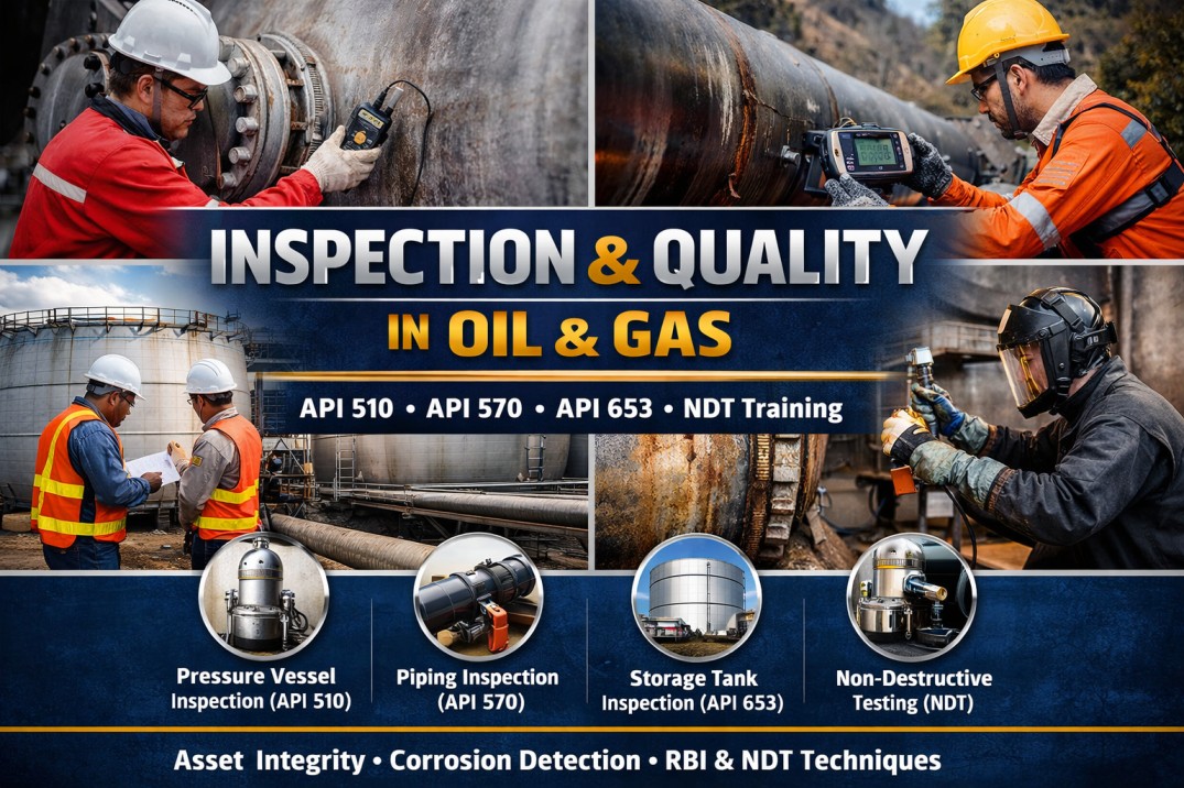 Inspection and Quality in Oil and Gas