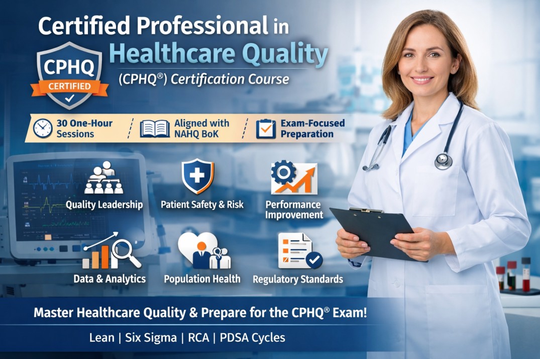 Certified Professional in Healthcare Quality (CPHQ) Certification Training